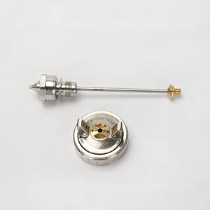 WA-200 वायु स्प्रे बंदूक भागों सुई + नोजल + नोजल + रचना 2.5 मिमी w200 पेंट स्वचालित स्प्रे बंदूक सहायक उपकरण - Product Image 1