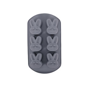 Moule en silicone antiadhésif résistant à la chaleur à six cavités pour <span class=keywords><strong>chocolat</strong></span>, pudding, biscuits, outils de pâtisserie, facile à démouler, pour la <span class=keywords><strong>famille</strong></span> et le bricolage - Product Image 6