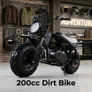 Mini moto tout-terrain à essence de 200 cm3, pneus larges, moto tout-terrain pour adultes, moteur 4 temps, démarrage électrique, modèle <span class=keywords><strong>YTY</strong></span> - Product Image 6