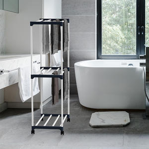 Подвижная трехслойная полка для сушки полотенец - Product Image 3