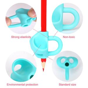 Supporto per la scrittura a tre dita per bambini, correttore per la presa della <span class=keywords><strong>penna</strong></span> per la scrittura a mano dei bambini - Product Image 5