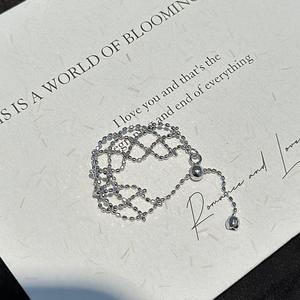 แหวนเงินแท้ S925 ดีไซน์เก๋ ทันสมัย สไตล์วินเทจ ปรับขนาดได้ พร้อมลวดลายฉลุ - Product Image 4