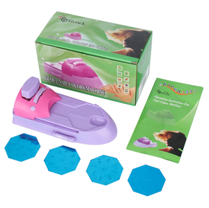 Bán buôn ngón tay móng tay dập máy DIY Pattern tem Nail công cụ in ấn stamper Nail Art máy in - Product Image 5