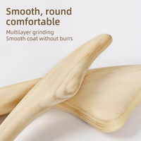 ODM 3 pièces en bois masseur facial ensemble soins de la peau ventouses tasse de Massage et rouleau pour sculpter et remodeler le visage