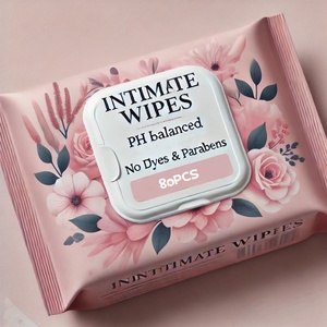 Fabricant de lingettes féminines personnalisées avec logo privé OEM, vente en gros de lingettes féminines - Product Image 1