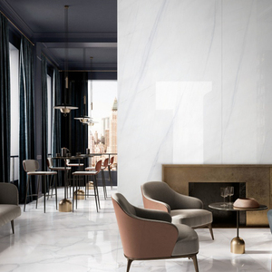 Grande Lastra di Piastrelle Effetto Marmo Smaltato 120*270 per Pannelli di Pareti di Sale, Sale <span class=keywords><strong>da</strong></span> Pranzo, Seminterrati e Giardini - Product Image 1