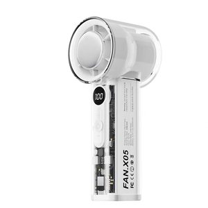 2026 Hot <b>Handheld</b> <b>Fan</b> Ultra Quiet 199 Speed High-Speed Cooling Ice USB Portable Outdoor <b>Handheld</b> Mini <b>Fan</b> - Product Image 2