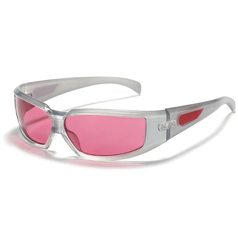 HBK 2023 sports Oversized Wrap around Y2k Sunglasses Womens