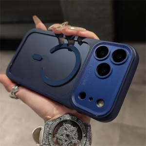 Large <b>Window</b> Lens Transparent Magnetic Case for iPhone 17 Air 16 15 Pro Max Wireless Charge Shockproof Hard <b>Cover</b> - Product Image 6