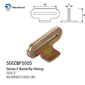 Plaques de fixation pour harnais en oxyde <span class=keywords><strong>noir</strong></span> zingué, différentes formes P02 ASMEB30.9 DOT EN12195-2 pour points d'ancrage de harnais - Product Image 1