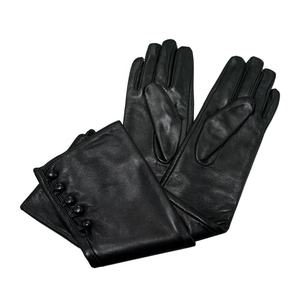 New Style Long Leather <b>Gloves</b> for Women Opera <b>Gloves</b> Plain Design Fashion Winter Long Sheepskin Leather Elbow <b>Gloves</b> - Product Image 1