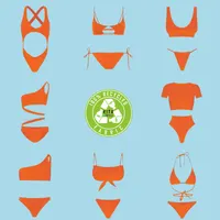 2022 Bikini Vendors Swimwear 2022 Oem Eco Friendly Ladies Swimwear Recycled Custom Bath Suit Bikini Manufacturing Swimsuit Set Vendor Company Women With Logo