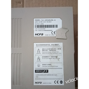 Servomoteur HCFA SV-X2EA040A-A 200-240V 400W d'occasion - Product Image 3
