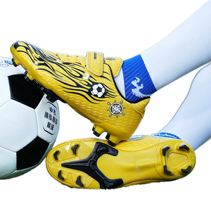 QZJC - Zapatos de Fútbol Unisex para Niños, de Piel Sintética de Alta Calidad, con Tacos Desgarrados, para Invierno y Verano, en Oferta - Product Image 1