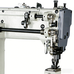 Machine à coudre zigzag industrielle automatique informatisée haute vitesse Sokiei avec moteur et engrenage pour jeans, cuir, vêtements et chaussures - Product Image 3