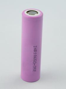 INR18650 35e <span class=keywords><strong>3</strong></span>,7 V 3500 mAh Li-ion rechargeable cylindrical brand battery cell for ebike battery with 8A discharge - Product Image 5