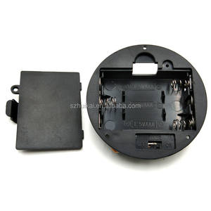 <span class=keywords><strong>3AAA</strong></span>バッテリーホルダーボックスタイマー付き埋め込み正方形および円形aaaバッテリーホルダー - Product Image 2