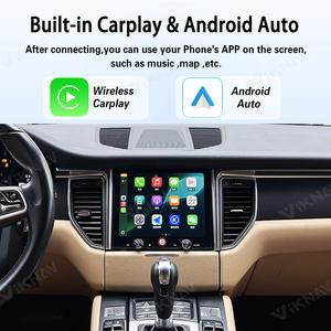 Autoradio Android avec écran tactile de 8,4 pouces, 4G WIFI, Carplay sans fil, lecteur multimédia, navigation GPS pour Porsche Macan 2014-2017 - Product Image 3