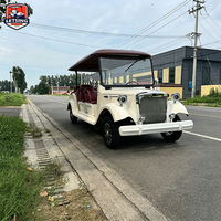 Nouvelle Arrivée 2026 : Voiture Électrique Rétro Style Vintage Homologuée CE pour le Tourisme et les Visites Urbaines