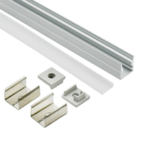 Les raccords de profil en forme de U Offre Spéciale 1010B ont mené le canal en aluminium de profil avec la couverture diffuse