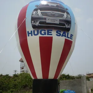 Balão de ar quente inflável feito sob encomenda preço barato para venda