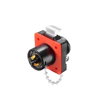 Connecteur circulaire standard en plastique Cnlinko BD-20 IP68, 3, 4, 5, 7, 9, 12, 14 broches, prise aviation, stock original pour l'automatisation des systèmes