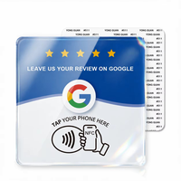 Autocollant NFC étanche en acrylique de 10 cm pour cartes d'hôtel, prêt à l'emploi, en gros, pour revendeurs, en stock