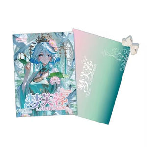 Nuevas Tarjetas Coleccionables de <span class=keywords><strong>Anime</strong></span> Waifu ART Boards, Tamaño A5/A6, Tarjetas de Juego, Caja de Sobres de Papel de Colores - Product Image 1