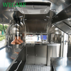 Gerobak Makanan Wecare 400*210*210cm Harga Asli Produsen Gerobak Makanan Mini Trailer Makanan Gerobak Es Krim Truk Makanan Dengan DOT/CE - Product Image 6