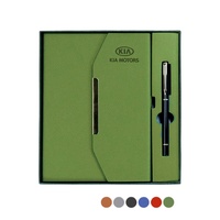 Articles promotionnels d'entreprise, agenda en PU, papeterie, cadeau, journal personnalisé, bureau, A5 avec stylo, coffret cadeau