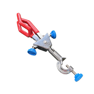 <span class=keywords><strong>Pinza</strong></span> <span class=keywords><strong>de</strong></span> <span class=keywords><strong>Laboratorio</strong></span> <span class=keywords><strong>de</strong></span> Tres Mordazas con Goma Antideslizante <span class=keywords><strong>para</strong></span> Sujetar Vasos y Tubos <span class=keywords><strong>de</strong></span> Condensador - Product Image 6