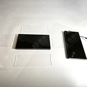 Luz LED personalizada al por mayor, escala 1/18, modelo acrílico fundido a presión, vitrina de coche con base negra - Product Image 5