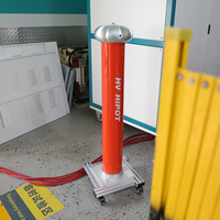 Medidor Digital de Alta Tensión HVHIPOT 50kv 100kv AC DC, Kilovoltímetro con Relación 1000:1, Divisor de Alto Voltaje para Condensadores