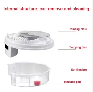 Último Modelo de Matamosquitos Eléctrico, Trampa <span class=keywords><strong>para</strong></span> Moscas de Exterior, Lámpara Mata Mosquitos Portátil, Atrapa Moscas Fácilmente - Product Image 3