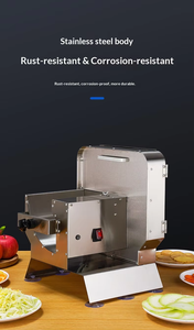 Neue Hochgeschwindigkeits-Elektro-Gemüseschneidemaschine 40W DC12V, kommerzielle automatische Obstschneidemaschine für Speisesäle und Snackbars - Product Image 6