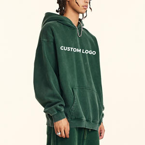 Sudadera con capucha térmica forrada de lana, gruesa y cálida para invierno, estilo oversize, para clima frío, para actividades al aire libre, para hombre. - Product Image 1