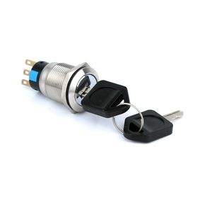 <span class=keywords><strong>2</strong></span> или <span class=keywords><strong>3</strong></span> положения поворотный Селекторный переключатель с длинной ручкой серебряный контакт - Product Image 5