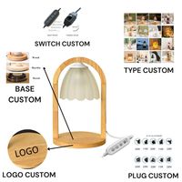Lampe chauffe-bougie moderne pour bougies aromatiques et cires fondantes, avec minuterie