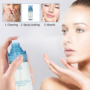 Marque privée Naturel Bio Rouge Visage Extincteur Spray <span class=keywords><strong>Toner</strong></span> Visage Spray Soins Coréens Pour La Peau Élimine Rapidement Les Rougeurs Pour Le Visage - Product Image 5