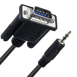 Câble série RS232 G-karve DB9 mâle vers DC3.5mm mâle avec isolation en PVC DB9M-DC3.5mm - Product Image 2