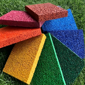 Granulés EPDM toutes saisons pour piste athlétique synthétique, anti-âge, anti-fissuration, imperméables, pour stades scolaires - Product Image 1