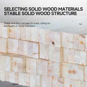 Puerta Insonorizada de Madera Maciza con Pintura a Base de Agua de Estilo Posmoderno para Dormitorios, Comedores, Villas, Apartamentos, Bodegas y Hoteles - Product Image 4