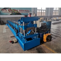 Nouvelle machine de formage à froid pour tuiles de toit en acier coloré glacé avec moteur 4KW, garantie de 2 ans, facile à utiliser, marque Huatong, 380V