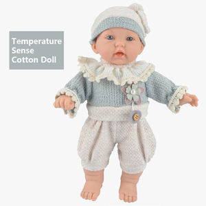 Poupée bébé en coton doux, 55 <span class=keywords><strong>cm</strong></span>, cadeau de fête, vêtements pour enfants, nouveau-né, en Silicone avec accessoires - Product Image 1