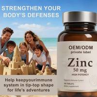 Comprimés de Gluconate de Zinc Haute Puissance 50mg en Gros pour l'Harmonie Hormonale Hommes & Femmes – Service de Marque Privée