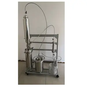 2LB Closed Loop Extractor Machine With Stainless Steel CRC Extractor Color Remediation Filter And Recovery Extraction Tank