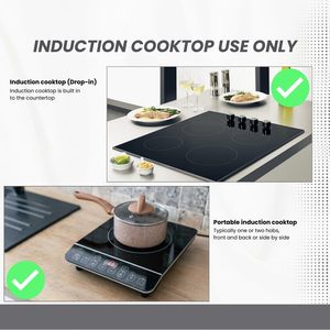Tapis de protection pour cuisinière à induction en silicone noir pur de qualité alimentaire, résistant aux hautes températures, antidérapant et isolant thermique - Product Image 4