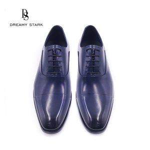 Genuine Leather Handmade Customized Comfort Lace-Up Breathable Stain Resistant <b>Dress</b> Shoes for <b>Men</b> Autumn Office Shoes High - Product Image 5