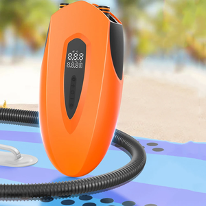 12000mAh SUP pompe électrique Portable arrêt automatique lumière LED adaptée aux tentes de planches à pagaie 20PSI Mattre double alimentation - Product Image 6