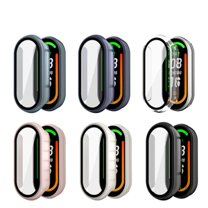 New Watch Protector bìa cứng PC Bumper trường hợp đồng hồ cho Xiaomi Mi Band 9 8 với Tempered Glass màn hình - Product Image 6